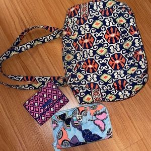 Vera Bradley bag and wallets bundle
